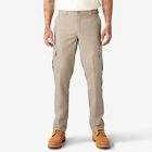 Dickies Men s Pants Straight Leg Flex Fabric Slim Fit Cargo Pocket Work Pants