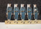 Rare Vintage 1880 s G a  Schwarz Brother Of F a o  Toy Paper Sailors Uncut Strip