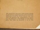 Vintage  1914 Centennial The Battle Of Plattsburgh Book Booklet  With Map