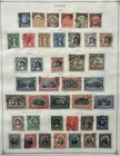 Chile Collection On Vol 1 Scott International Album Pages 1853-1940 - Cat   210 