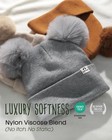 Baby Beanie Infant Newborn Toddler Winter Hat Double Pom Pom Warm Knit Cap Fo   