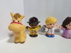 Fisher Price The Little People Mixed Lot 13 Figures Boys Girls Rooster Horse