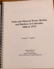Hutchinson Soda   Mineral Water Bottles Of Colorado 1860-1915 Bottle Book Guide
