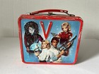 Vintage 1984 V Lunchbox And Thermos  Very Scarce Set Good Condition