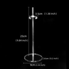 10 Sets Transparent Doll Stand Support 30cm For 9-11   Doll Model Display Holder