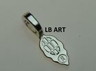New Sealed Pack Of 25 Aanraku Large Silver Plated Leaf Pendant Bails
