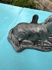 Vtg Michael Ricker Pewter Unicorn Business Card Holder 5    X 3    Le Signed