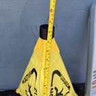 Rubbermaid Multilingual  20    Caution 3-sided Safety Cone Yellow 9s00yel 1 Pack