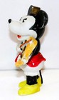 Rare Ex  Disney 1930 Minnie Mouse Playing Violin Lg  5 3 4  Tall Bisque label    