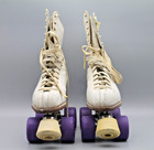 Vintage Hyde Cleveland Roller Skates Size 4 National Wheels W  Metal Skate Case