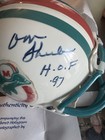 Don Shula Signed Dolphins Mini Helmet Hof 97 Autographed Coa Miami Hof