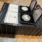 Lot Of  20  Silver Dollar Us Mint Commemorative Coins - All 90  Silver