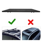 63  X 51  Aluminum Platform Flat Roof Rack Universal Cargo Carrier 600lbs Load