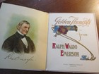 Antique    golden Thoughts From Ralph Waldo Emerson    Victorian Gift Book 1908
