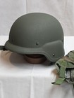 Us Army Pasgt  Green Military Helmet Chin Strap  Helmet Cover  With Band Medium