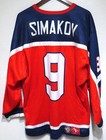 Alexei Simakov  9 Team Russia 2004 Replica Ice Hockey Jersey Size 52 Lutch Red