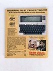 Vintage 1984 Radio Shack Catalog Electronics Retro Tech Trs-80 Games Rc Cars 80s