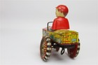 Vintage Marx Dipsy Dan Tin Wind Up Toy Crazy Nodder Car Town   Country Working