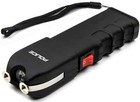 Police Stun Gun 928 Heavy Duty Rechargeable Led Flashlight Black