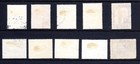 Peru Scott  375-384 Vf Used Singles Issued 1938 