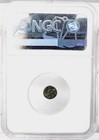 Apollo   Panther  Ngc Certified Choice Vf  Nasos  Aeolis  Rare Greek Coin Ae 8mm