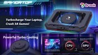 Saviortop Gaming Laptop Cooling Pad  High-speed 3500 Rpm Laptop Cooler  V 2026
