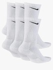 Nike Dri-fit Everyday Training 6 Pairs Crew Socks Small  2-5  Unisex