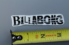 Billabong Surfboards Clear Black Rusty Original V52a Vintage Surfing Sticker