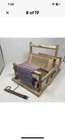Brio Vintage Miniature Wooden Tabletop Weaving Loom Sweden With Box   Yarn