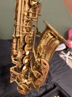 Vintage Alto Saxophone - W  Case -w reed     Plays     Great Starter Horn