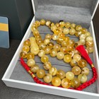 Natural Amber Misbaha Tasbih 66 Prayer Beads 11mm 66 5g