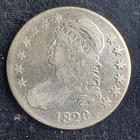 1829 Capped Bust Half Dollar Small Letter