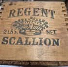 Vintage  Regent Scallion Cheese Wooden Boxes Qty 3