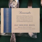 Vintage 1847 Rogers Bros  1948 Remembrance 61 Pcs Silverplate Flatware Set W box