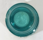 Vintage Hemingray 42 Glass Insulator Teal Aqua Blue Green Railroad Telephone