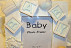 Baby Photo Frame 3-d Ceramic Nursery Decor Baby Gift Holds 3 5x5  Picture     19
