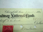 Cherryfield  Me   1899  Names  Nash Signed Nash