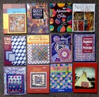 50 Quilting Books  Huge Mixed Collection  Quilt Book Lot  Knit Stitch Sew Quilts