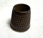 Antique Open Top Thimble Ring Tailor s Thimble 5 8  Tall