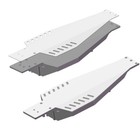 Aluminum Chassis Skid Plate For Traxxas 2wd Rustler Bandit Vxl Upgrade Parts