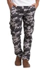 Mens Army Camo Cargo Combat Trousers Military Casual Cotton Regular Fit