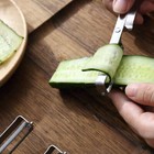 1 - Stainless Steel Swivel Peeler Fruit Potato Vegetable Peeler Also Slices