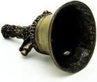 Whydah Pirate Ship Bell     Antique Gold Brass Replica  2 7 historical Collectible