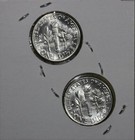 1963 P d Roosevelt Dimes 10c Ch Bu Luster  90  Silver Us Coin