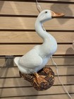 Vtg Chinese Porcelain Duck Figurine