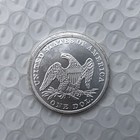 1851 Seated Liberty Silver  1 Dollar High Grade A    