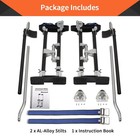 Drywall Stilts 24-40  inch Aluminum Tool Stilt For Painting Painter Taping Black