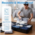 15pcs Vacuum Storage Bags With Rechargeable Pump S m l Bags For Clothing travel