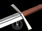 Medieval Longsword Hand-forged High Carbon Steel Sword  Two Handed Templar Sword