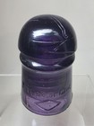 Antique B t  Co  Of Can  Cd 102 Purple Glass Insulator Diamond Canadian Pony